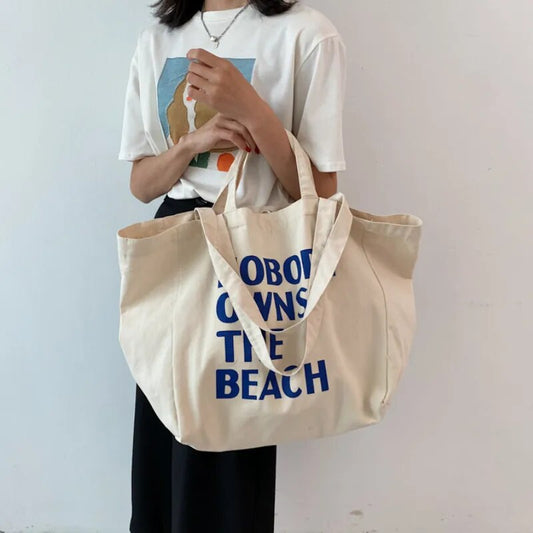 The-tote bag™ Nobody Owns the Beach